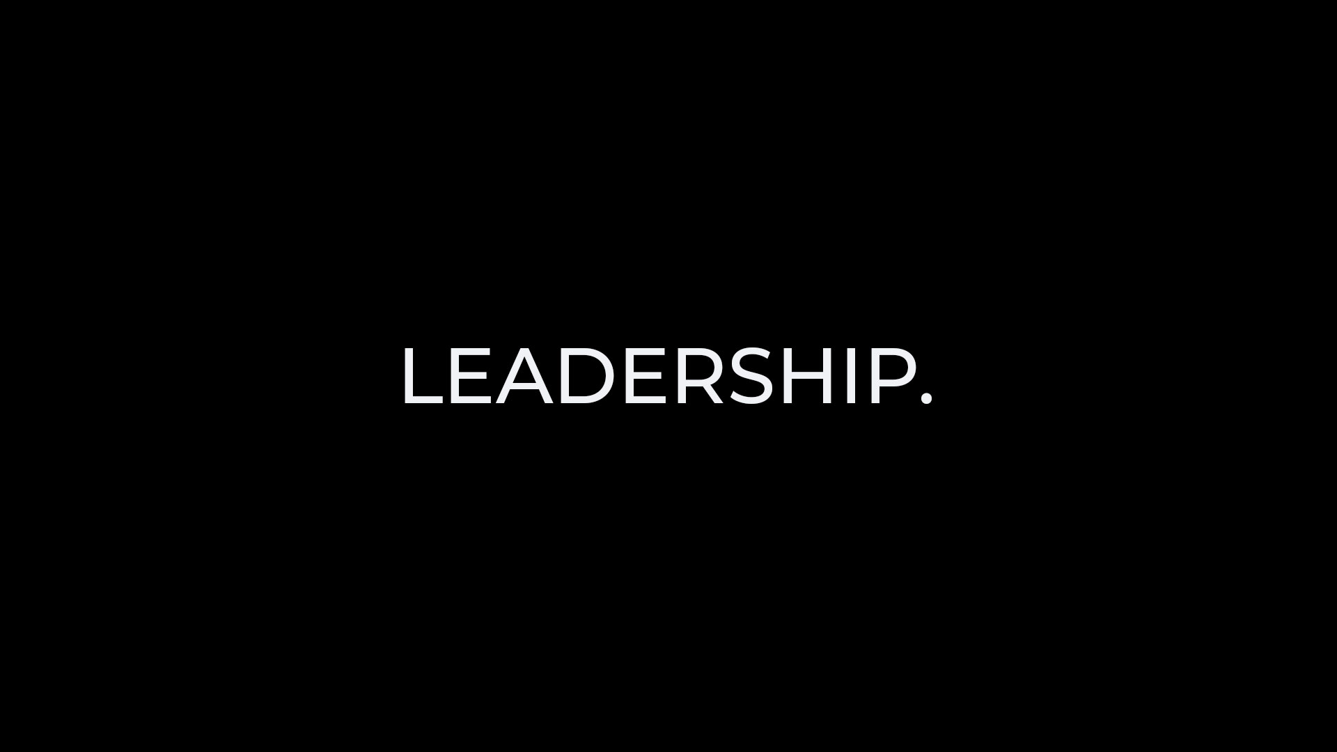 Leadership-